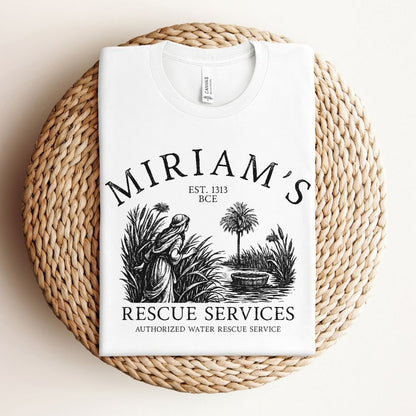Miriam's Rescue Services | Passover Funny T-shirt