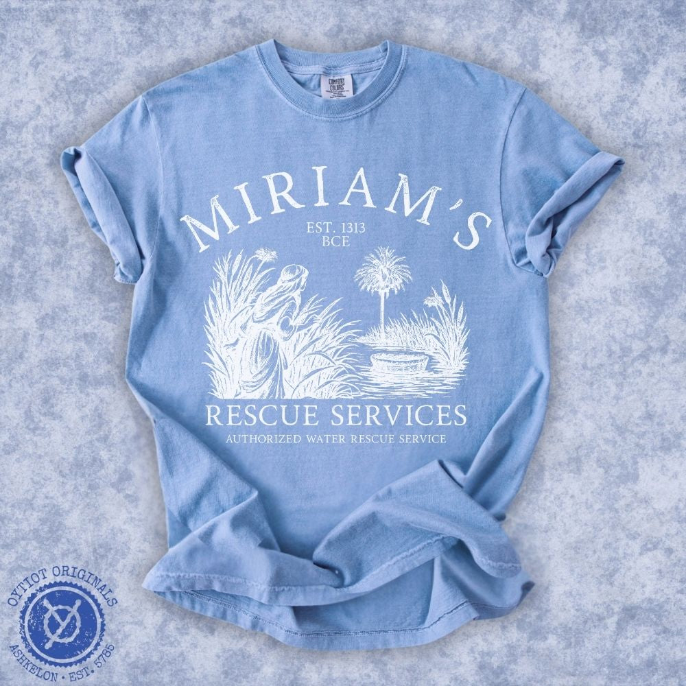 Miriam's Rescue Services | Passover Funny Heavyweight T-shirt