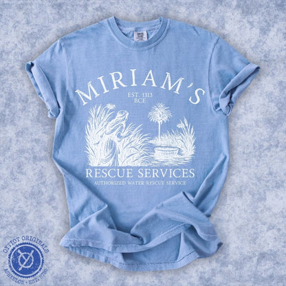 Miriam's Rescue Services | Passover Funny Heavyweight T-shirt