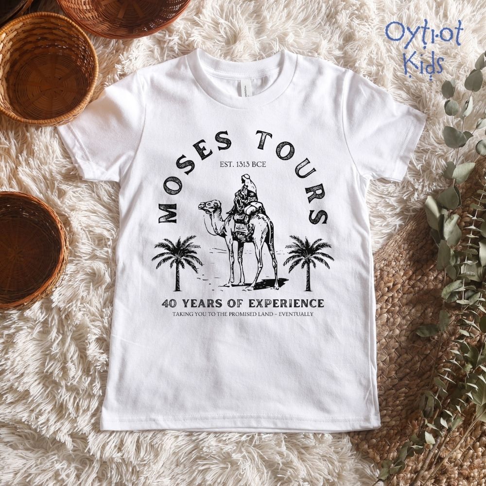 Moses Tours Funny Passover Youth T-shirt