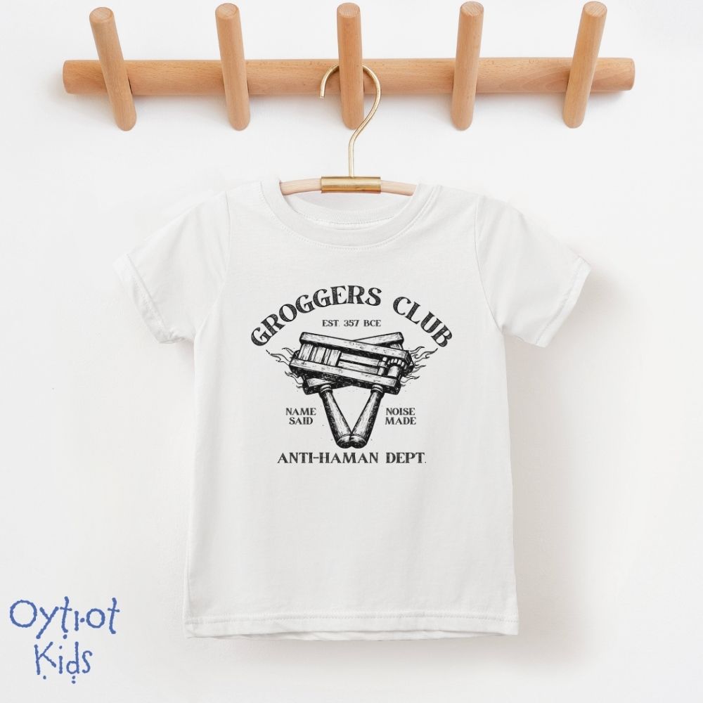 Groggers Club | Purim Humor Toddler T-shirt