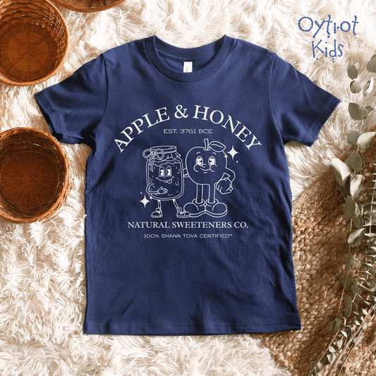Apple & Honey Co. | Rosh Hashanah Humor Youth T-shirt - Oytiot
