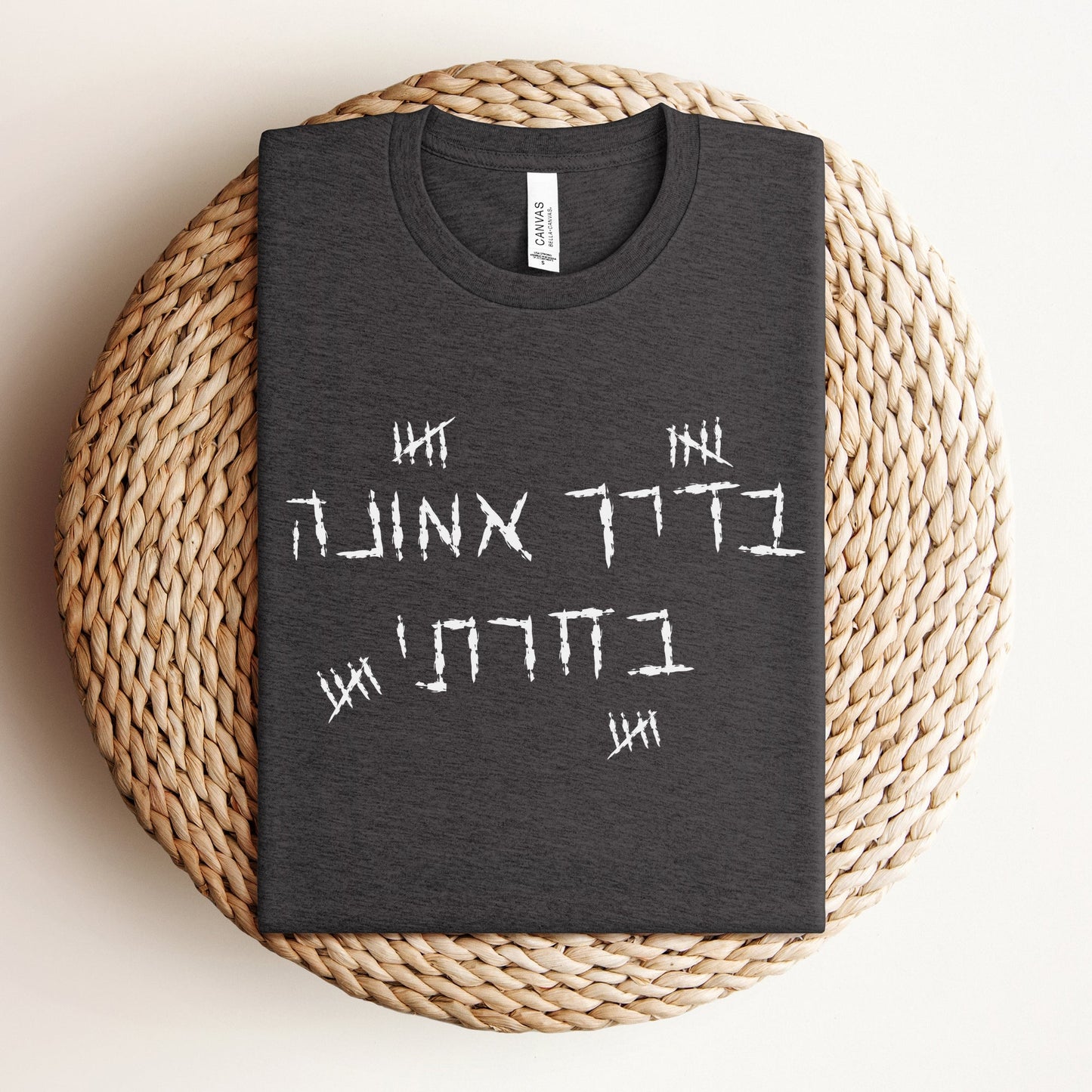 בדרך אמונה בחרתי | Agam Berger Tribute T-shirt - Oytiot