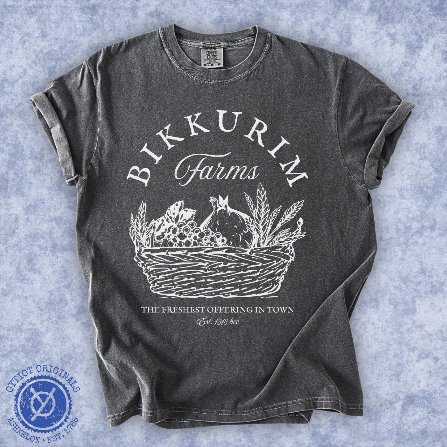 Bikkurim Farms | Washed T-shirt - Oytiot
