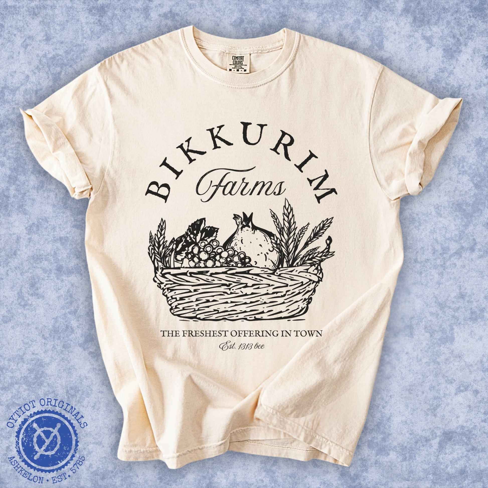 Bikkurim Farms | Washed T-shirt - Oytiot