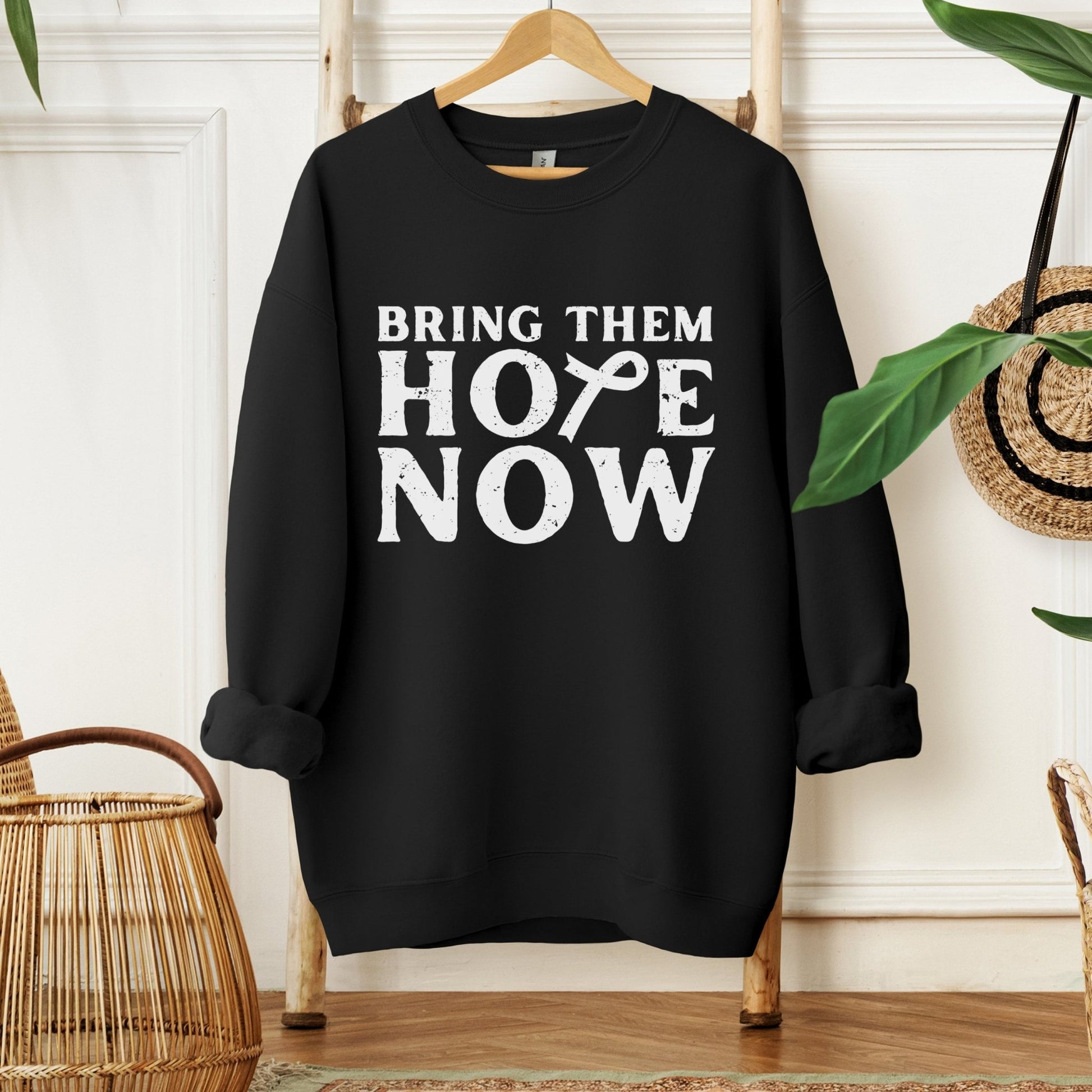 Bring Them Hope Now | 7.10 Hostages Awareness Sweatshirt - Oytiot