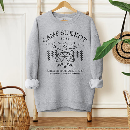 Camp Sukkot | Sukkot Humor Sweatshirt - Oytiot