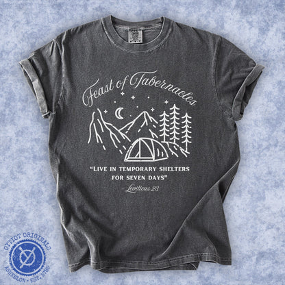 Feast Of Tabernacles | Sukkot Washed T-shirt - Oytiot