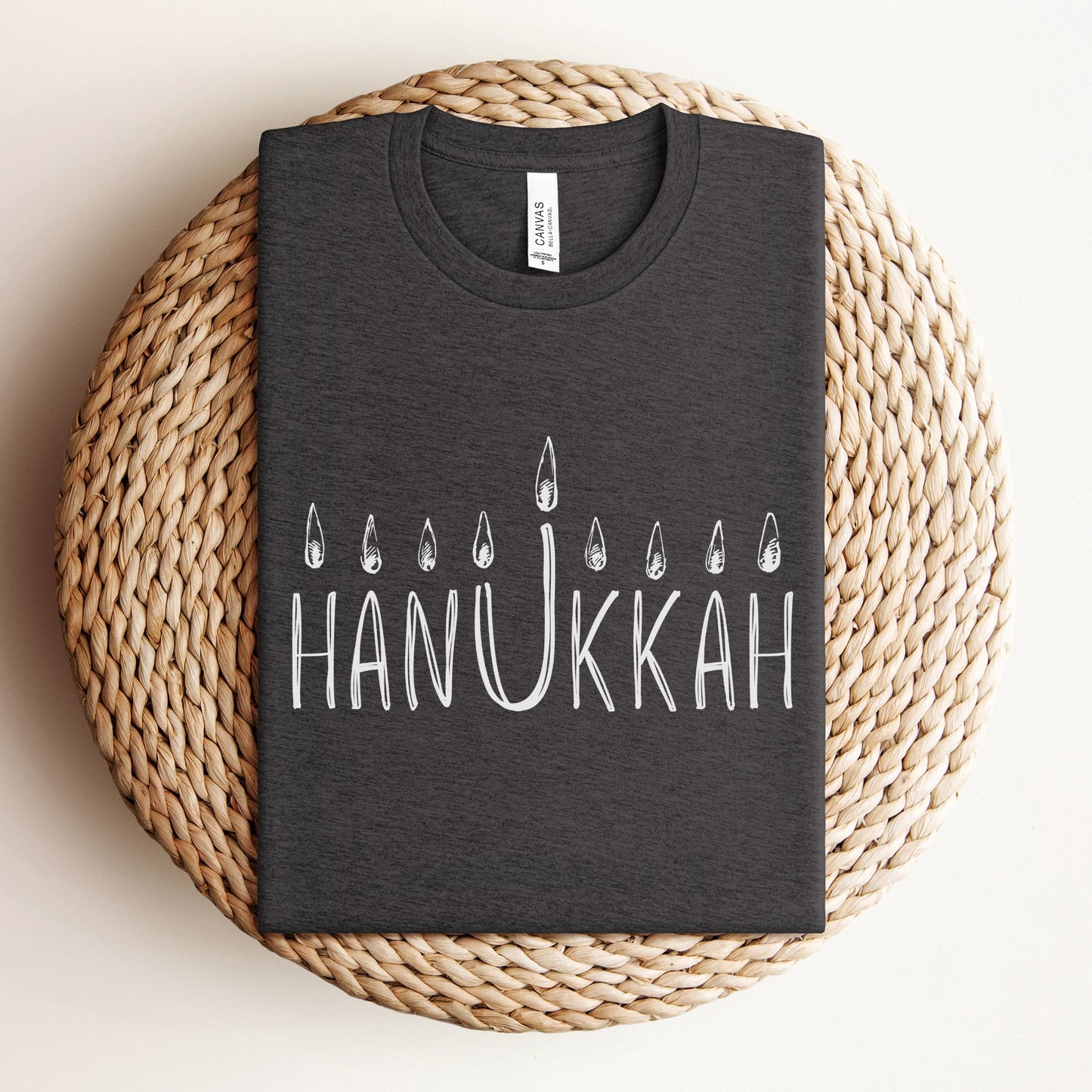Hanukkah Menorah T-Shirt - Oytiot