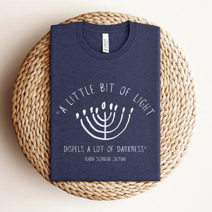 Hanukkah Rabbi Schneur Zalman Quote T-shirt - Oytiot