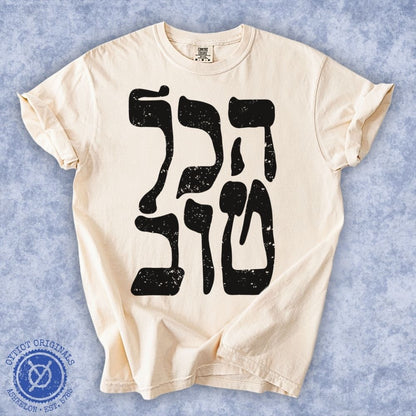 הכל טוב | It's all good Israeli Slang Washed T-shirt - Oytiot