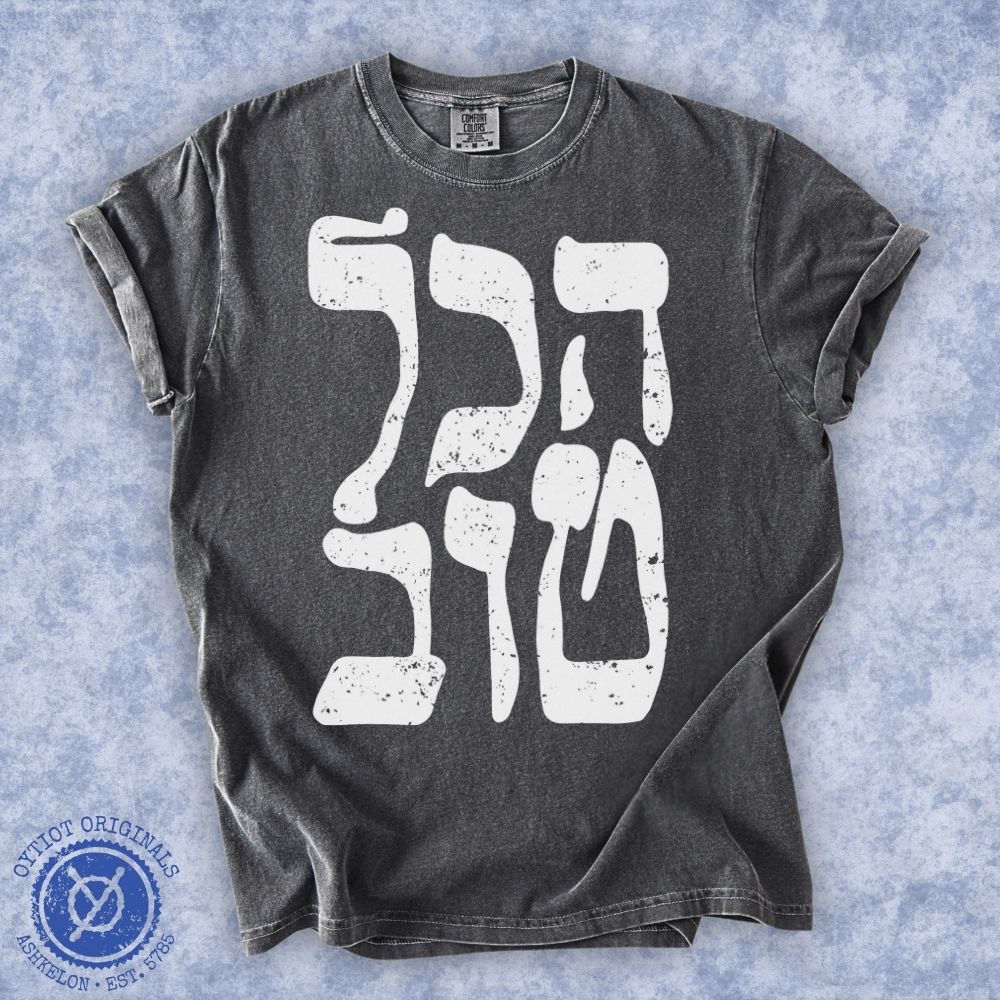 הכל טוב | It's all good Israeli Slang Washed T-shirt - Oytiot