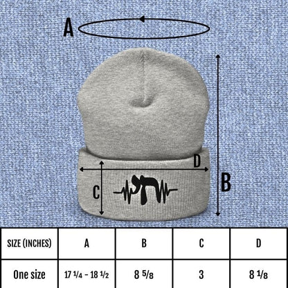חי | Alive In Hebrew Beanie - Oytiot
