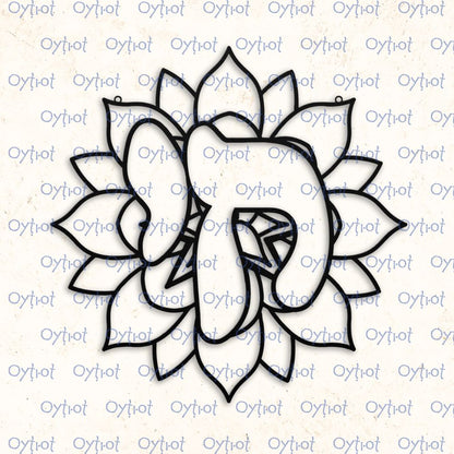 חי | Alive In Hebrew Metal Sign - Oytiot