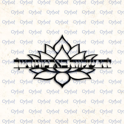 יהי שלווה בארמונותייך | May Peace Be Within Your Walls Hebrew Metal Sign - Oytiot