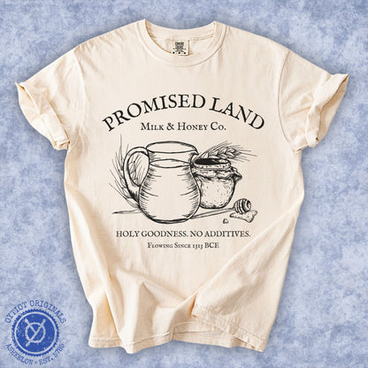Milk & Honey Co. | Jewish Humor Shavuot Washed T-shirt - Oytiot