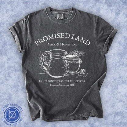 Milk & Honey Co. | Jewish Humor Shavuot Washed T-shirt - Oytiot