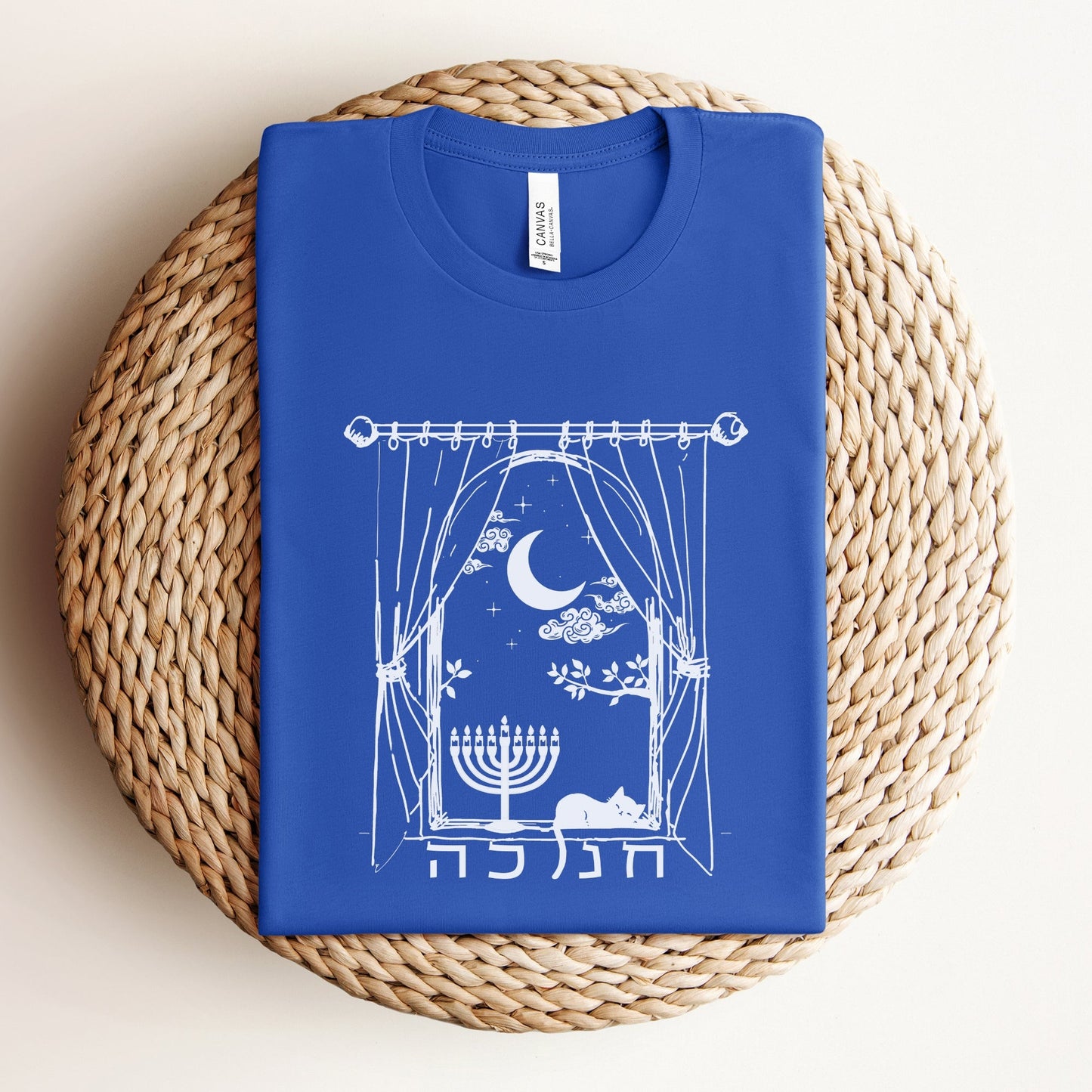 חנוכה | Hanukkah Night T-Shirt - Oytiot