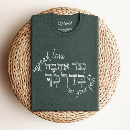 נצור אהבה | Hebrew T-shirt - Oytiot