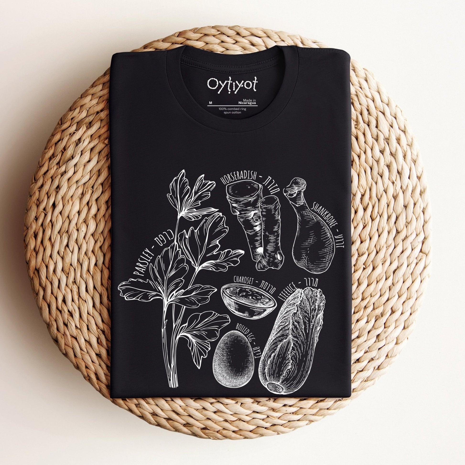 Passover Seder Plate T-shirt - Oytiot