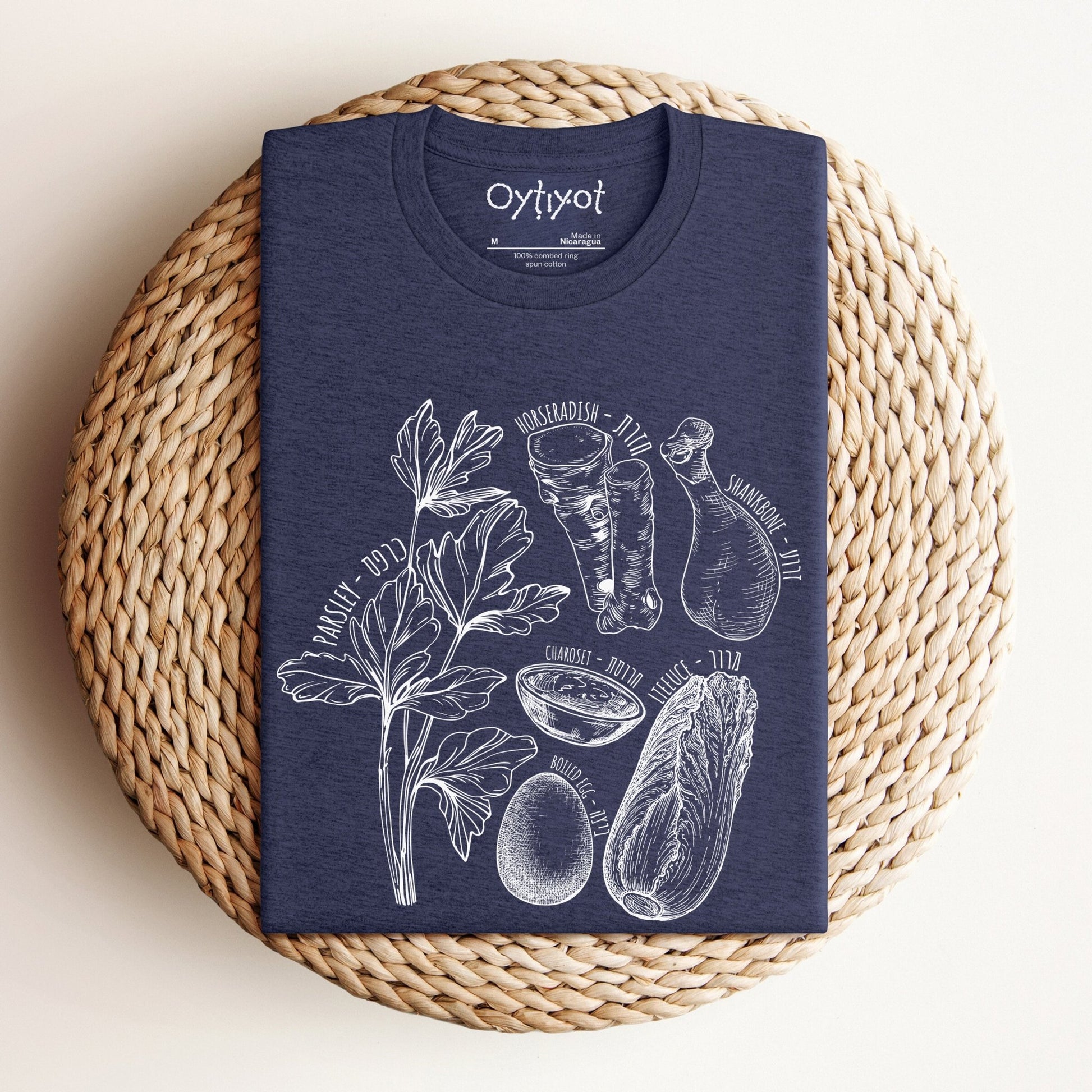 Passover Seder Plate T-shirt - Oytiot
