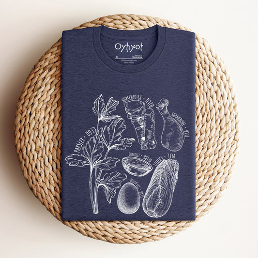 Passover Seder Plate T-shirt - Oytiot