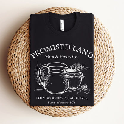 Promised Land Milk & Honey Co. | Shavuot Humor T-shirt - Oytiot