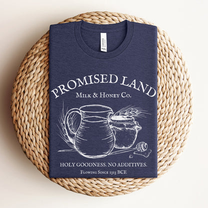 Promised Land Milk & Honey Co. | Shavuot Humor T-shirt - Oytiot