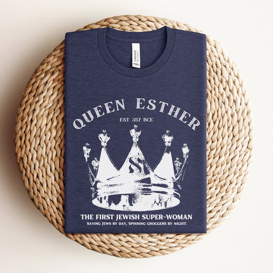 Queen Esther | Jewish Humor T-shirt - Oytiot