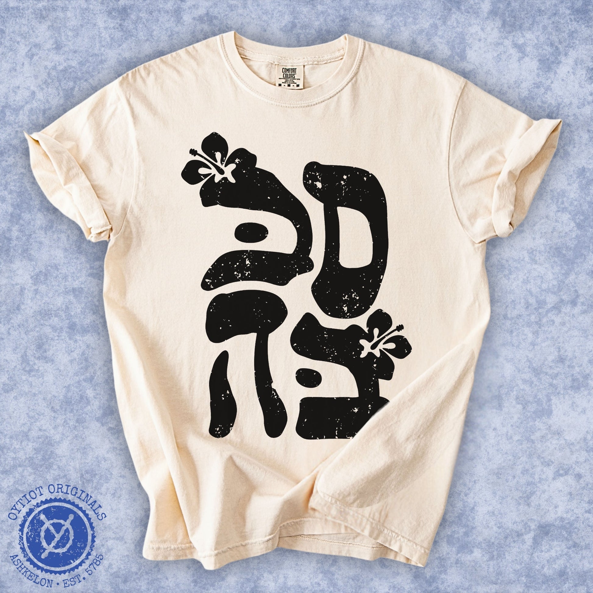 סבבה | Washed T-shirt - Oytiot