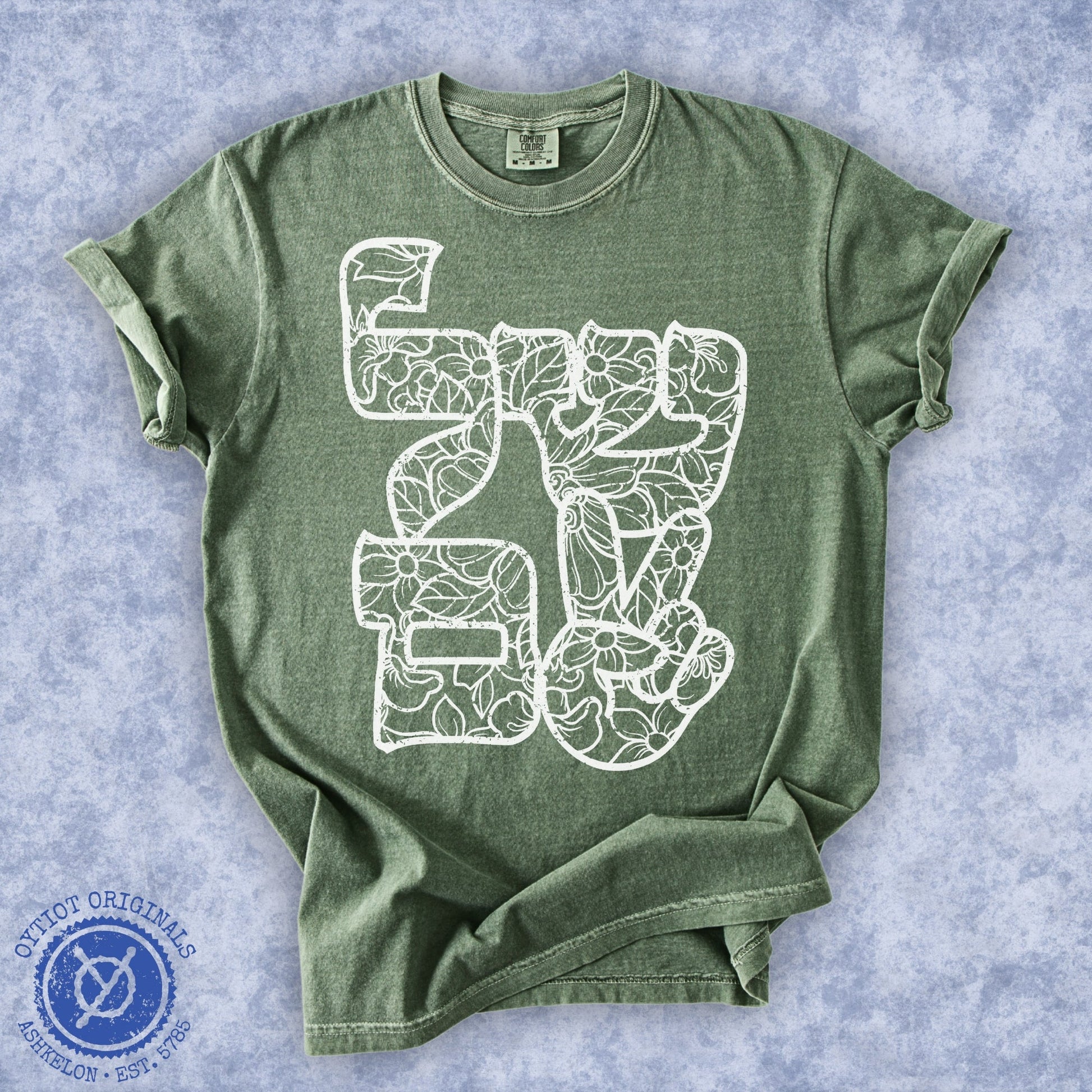שלום | Peace In Hebrew Washed T-shirt - Oytiot