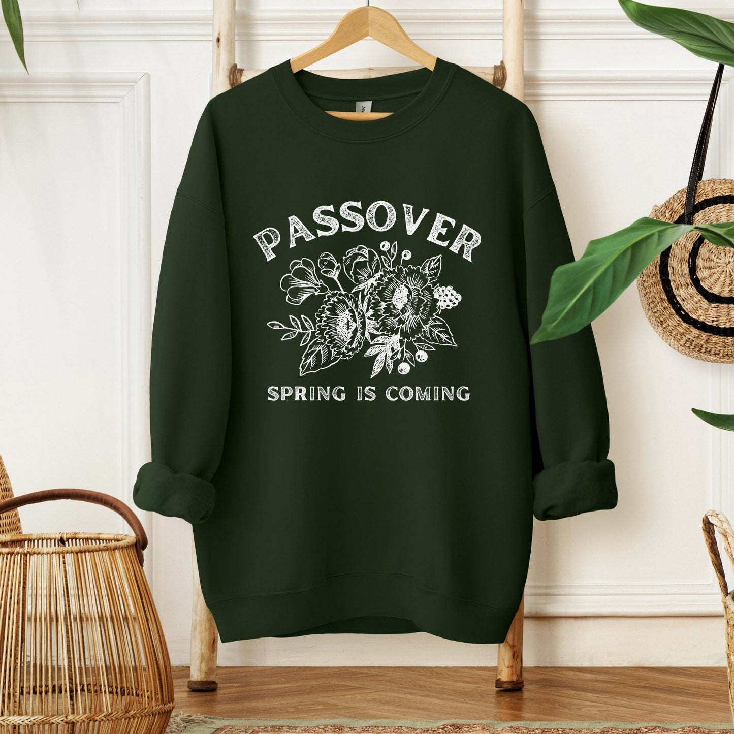 Spring Is Coming | Passover Sweatshirt - Oytiot