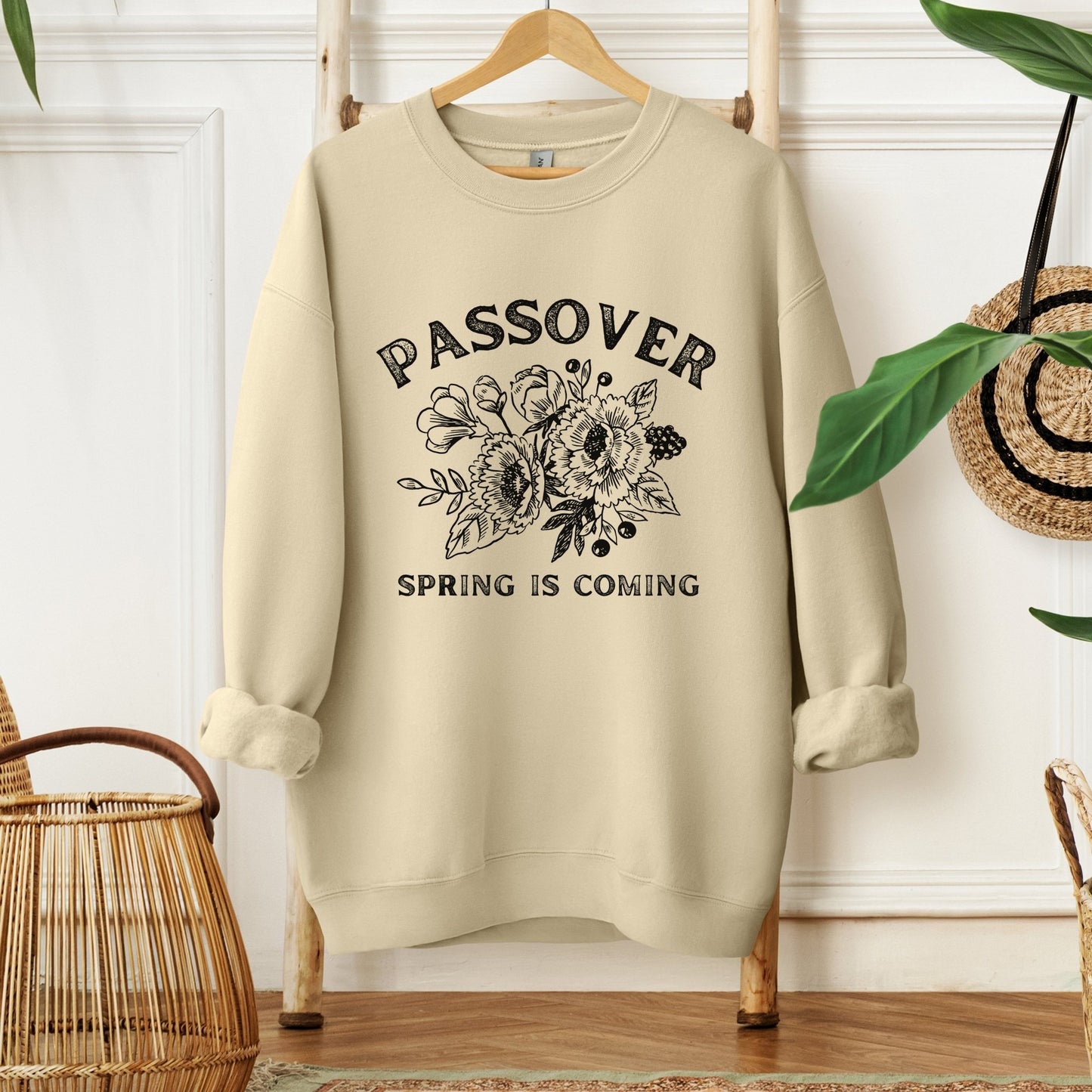 Spring Is Coming | Passover Sweatshirt - Oytiot