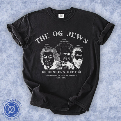 The OG Jews | Founders Dept. Washed T-shirt - Oytiot