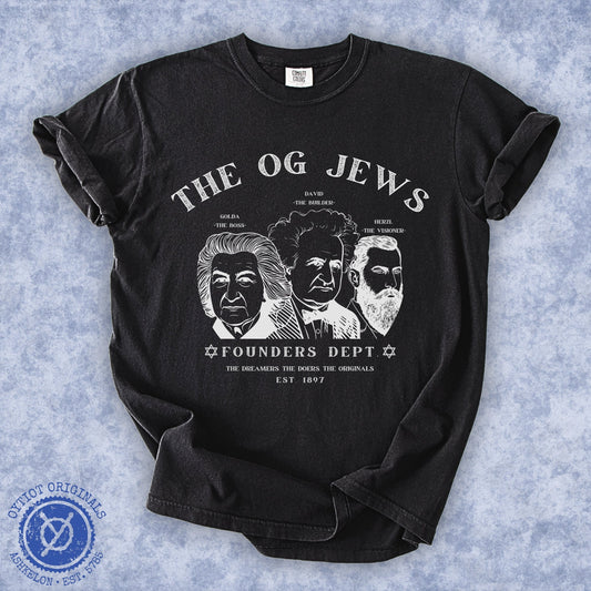 The OG Jews | Founders Dept. Washed T-shirt - Oytiot