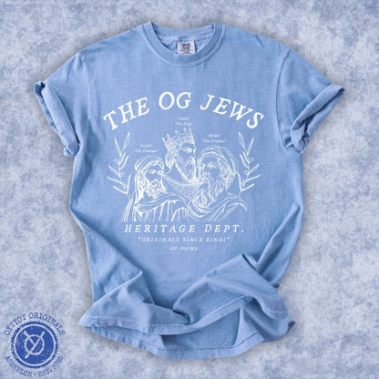 The OG Jews | Heritage Dept. Washed T-shirt - Oytiot