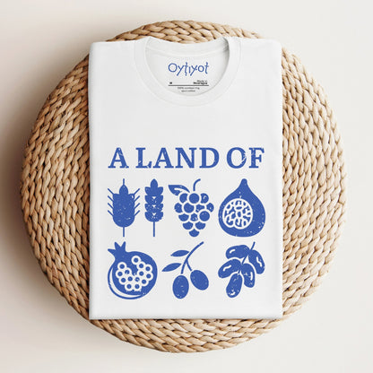 The Seven Species (Shivat Haminim) T-shirt - Oytiot