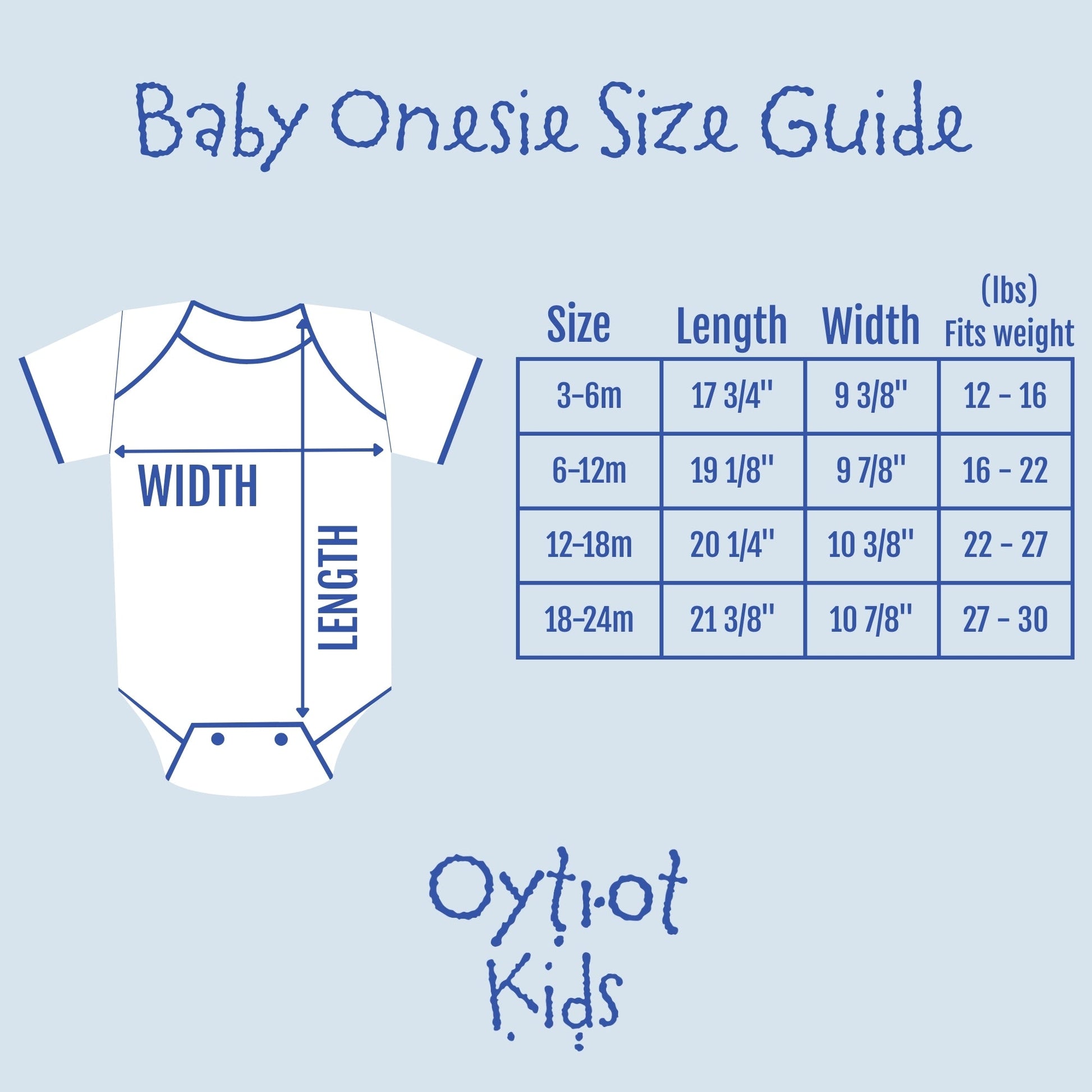 תקוה | Hope in Hebrew Baby Onesie - Oytiot