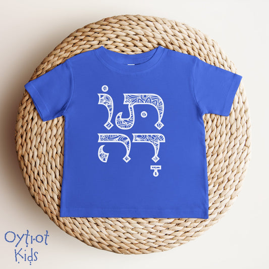 תודה | Thank You In Hebrew Baby T-shirt - Oytiot