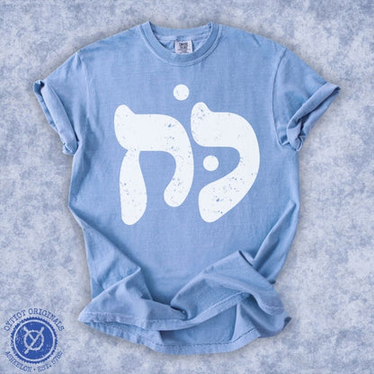 כוח | Power in Hebrew Washed T-shirt - Oytiot