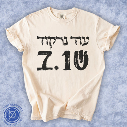 עוד נרקוד שוב | October 7 Washed T-shirt - Oytiot