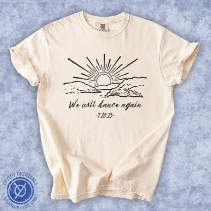 We Will Dance Again | October 7 Washed T-shirt - Oytiot